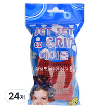 제트세트 헤어롤, 레드, 24개