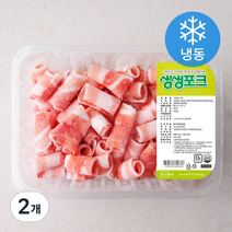 생생포크 한돈 무연골 대패 삼겹살 (냉동), 800g, 2개
