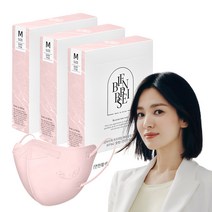 비앙브리제 프리미엄 에어슬림 마스크 중형 KF94, 10개입, 3개, 베이비 핑크