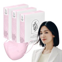 비앙브리제 프리미엄 에어슬림 마스크 대형 KF94, 10개입, 3개, 블러셔 핑크