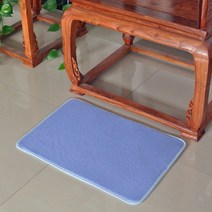컬러 사각 카페트, 블루