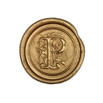 가일아트 씰 스티커 골드 알파벳, 도안 p) (씰스티커 12p), 1개