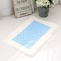 행복한마을 블루도트 발매트