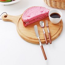 클래스 엔틱 원형도마, 우드