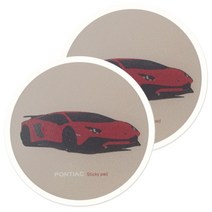 폰티악 스티키패드 2P세트, 레드카, 2개