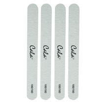 CALA 지브라 네일 파일 그릿 180/180, 혼합색상, 4개