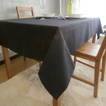 바이지미 베이스 테이블보, 차콜, 4인 (110 x 170cm)