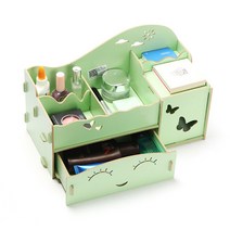 리빙조이 DIY A112 화장품정리함, 그린, 1개