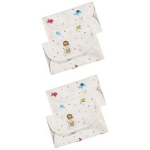 위드오가닉침받이2종세트 13, 미니주주, 1세트