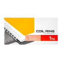 카피어랜드 제본 코일링 1 kg, 28mm, Clear