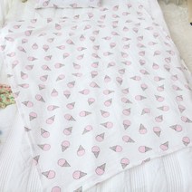 보떼하우스 순면 거즈이불 M, 아이스콘 핑크