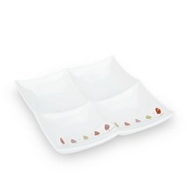 백산BSF K2598BS 나무들 4절 나눔접시, 혼합 색상