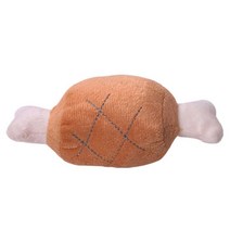 pettoy 봉시리즈 봉제 삑삑이 애견 장난감, 갈비, 2개