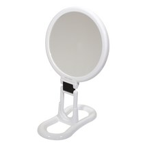 코이누 양면거울 18cm, 화이트