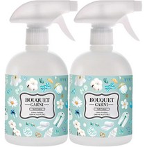 부케가르니 섬유탈취제 소프트코튼 본품, 500ml, 2개