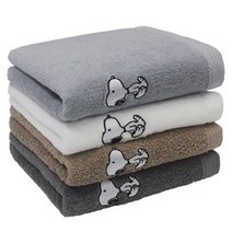 송월타월 송월갤러리 스누피리버 145g 면사, 랜덤발송, 1매