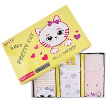 브라브라더 여아용 예쁜고양이 런닝 세트 3p