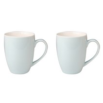 차모아 캐서린 미니멀 컬러머그, 스카이, 2개입