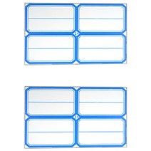 블루마토 라벨1 견출지 58p, 파랑, 2개