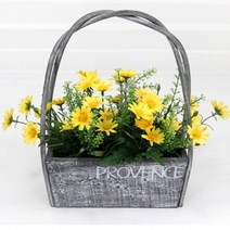 다우에프앤지 프로방스 데이지 소품, 노랑, 1개
