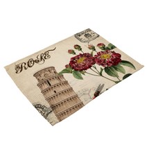 비케이 프랑스 식탁매트, 7, 가로 42cm x 세로 32cm
