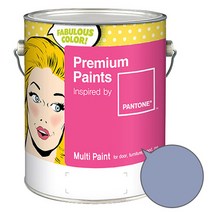 노루페인트 팬톤멀티 에그쉘광 그레이퍼플계열 페인트 4L, 이븐타이드(16-3919)
