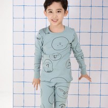 삐삐롱 남아용 퍼니 9부 20수 후라이스 실내복 세트