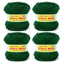 행복뜨기 울트라울 뜨개실 80g x 4p, 457 베이비초록