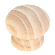 이누데코 원목 가구손잡이 원형 30mm, 15개입