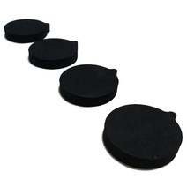 루미세이프 차량용 도어가드, 블랙(라운드), 4개입