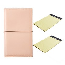 스탠다드 14500 여권케이스 겸 패드폴리오 Mini + 리갈패드 Mini 2p 랜덤 색상, 인디핑크, 1세트