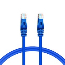 AVIVE 고급형 UTP 20m CAT5.E 랜선 케이블, BLUE, 1개