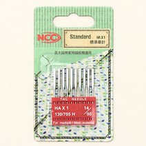 NCC 가정용 미싱바늘 본봉용, 10개입