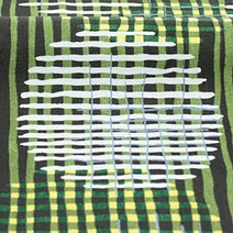 르시앙 코튼 사이토요코 이토프임프레뷰 패브릭원단, 그린