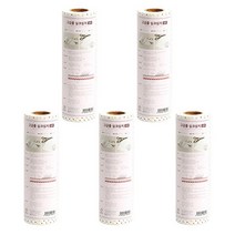 코하스아이디 롤 실크 접착심지, 화이트, 5개입