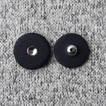 싸개스냅단추 2p세트 10mm, 네이비, 15세트
