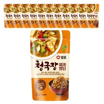 샘표 청국장찌개 양념, 200g, 12개입