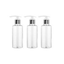 병도매닷컴 투명 주방디스펜서 AC100 + 실버마개, 100ml, 3세트