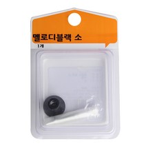 에코DIY 프린츠 가구손잡이 멜로디블랙 소, 1개