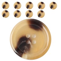 동화상가몰 소뿔단추3 18mm, 베이지점박이, 10개입