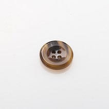 HR빅버튼 에너지 단추 15mm, 선라이트브라운, 12개입