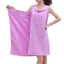 더자카 컬러 라인 나시 목욕가운, Y261LBBE023, 1개