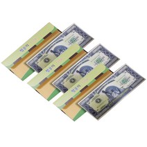 럭키심볼 행운의 3D양면지폐 백만달러   봉투, 혼합 색상, 3개입