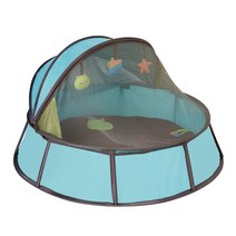베이비무브 2in1 원터치 아기침대, 블루