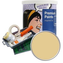 노루페인트 팬톤 외부용 저광 페인트 1L 세트, 13-0922 Straw