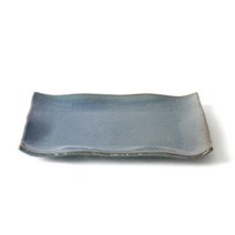 디토 직사각 접시 대, 스틸블루