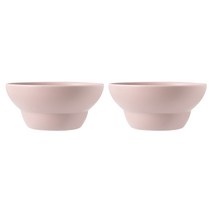 보울보울 볼볼빈티지 면기, 파우더핑크, 2개입