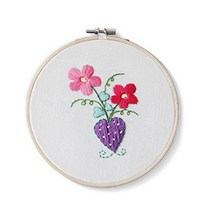 이지자수 DIY 패키지, 1세트, 러브플라워