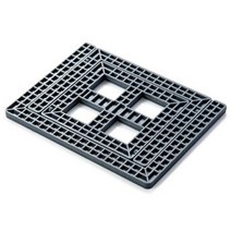 이코디 타일 피스 코스터 컵받침, 다크그레이