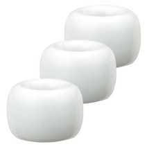 블럭마트 도자기 칫솔꽂이, 화이트, 3개